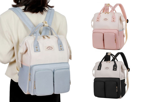 Water Repellent Large Diaper Bag Backpack Multifunction Maternity Travel Pack