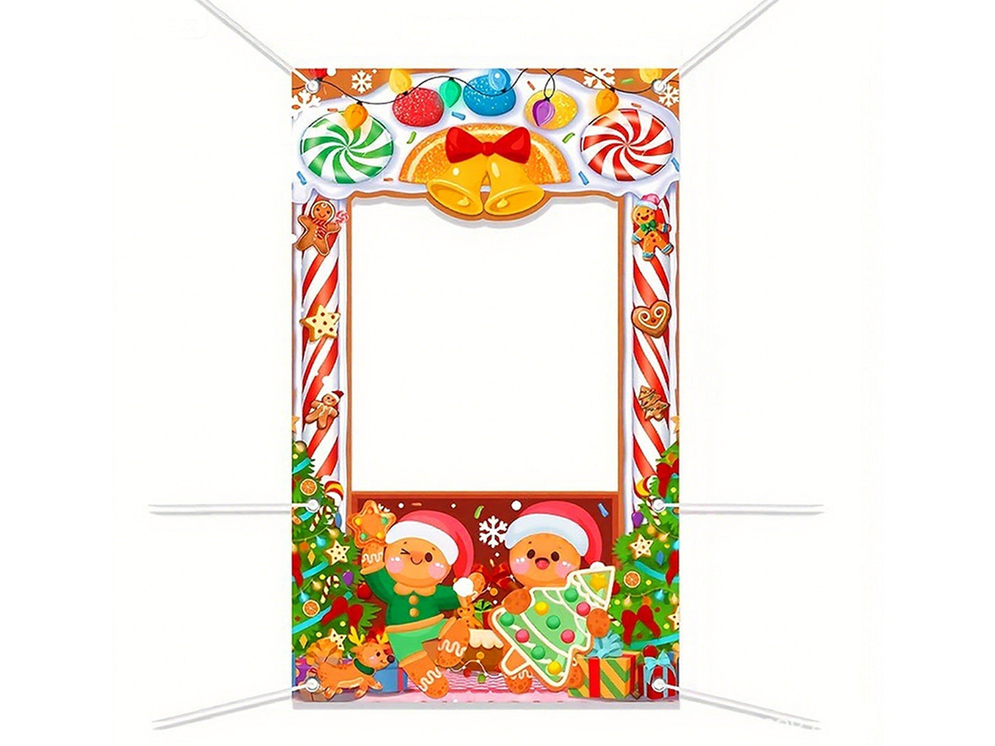 Christmas Decorations Merry Christmas Hanging Banner Porch Sign Xmas Banner Christmas Door Cover