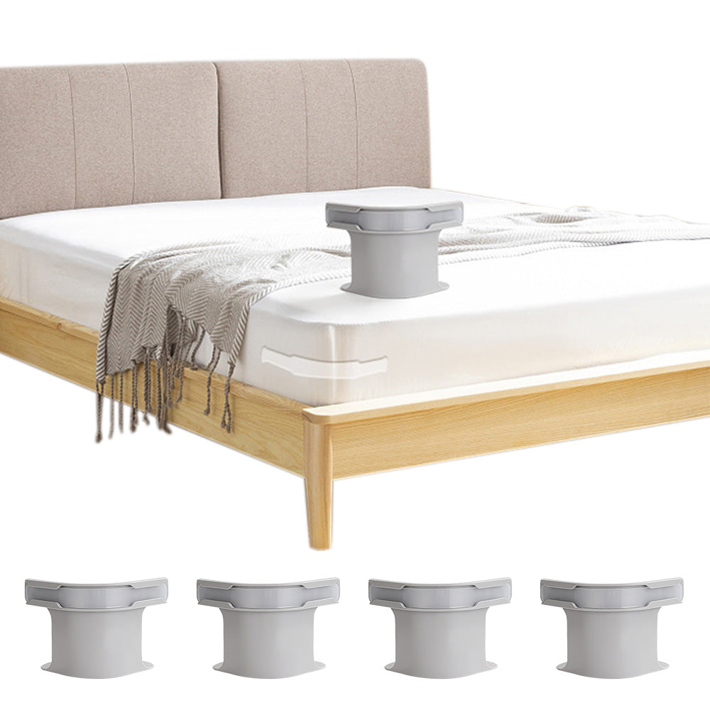 4Pcs Lock Bed Sheet Holders Set with 4 Retaining Strips Fit All Mattress Size