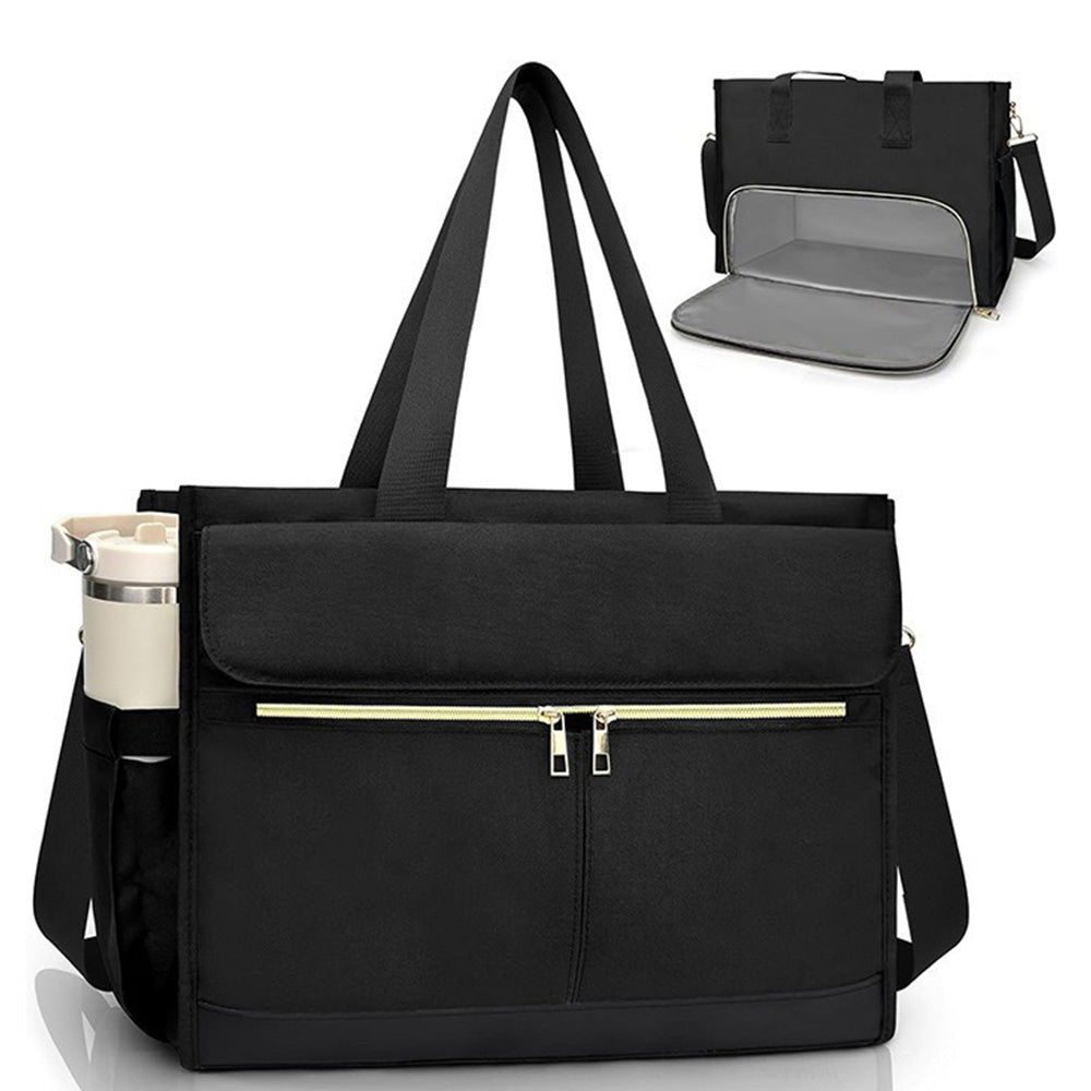 Lunch Tote Bag With Insulated Lunch Box Compartment For Travel And Leisure