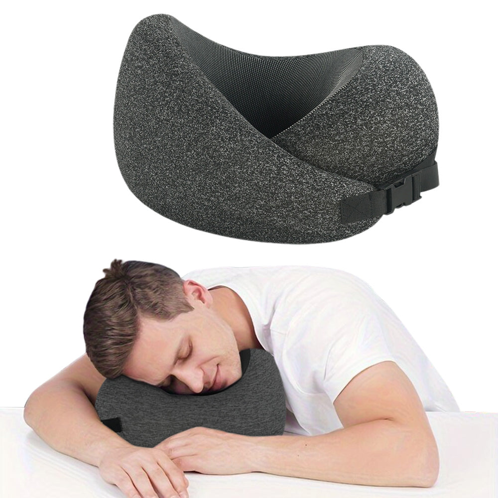 Memory Foam U Shaped Travel Pillow Neck Pillow For Travel Car Home