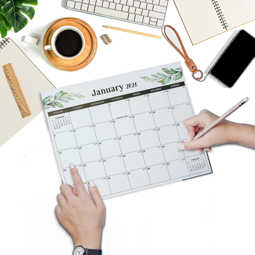 18-Month Planner Calendar for Fridge
