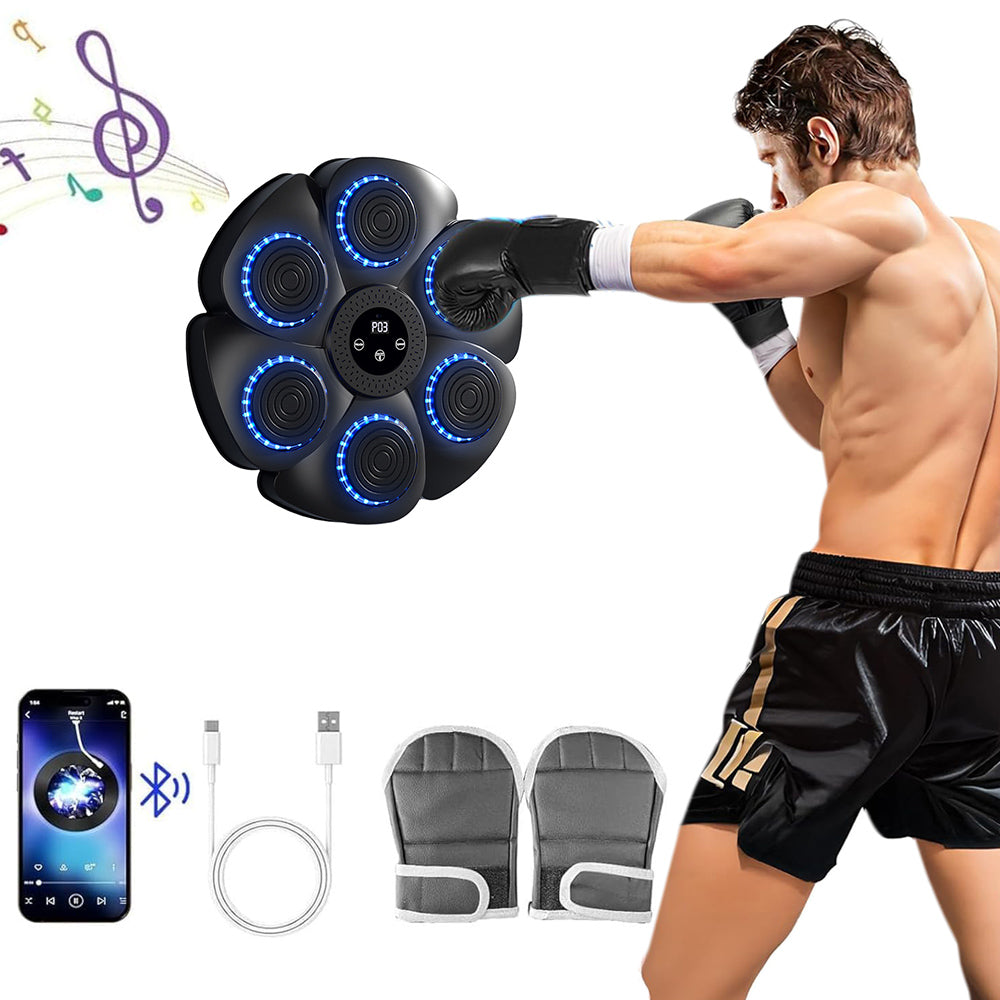 Electronic Punching Box Music Machine Wall Mount Bluetooth Boxing Machine