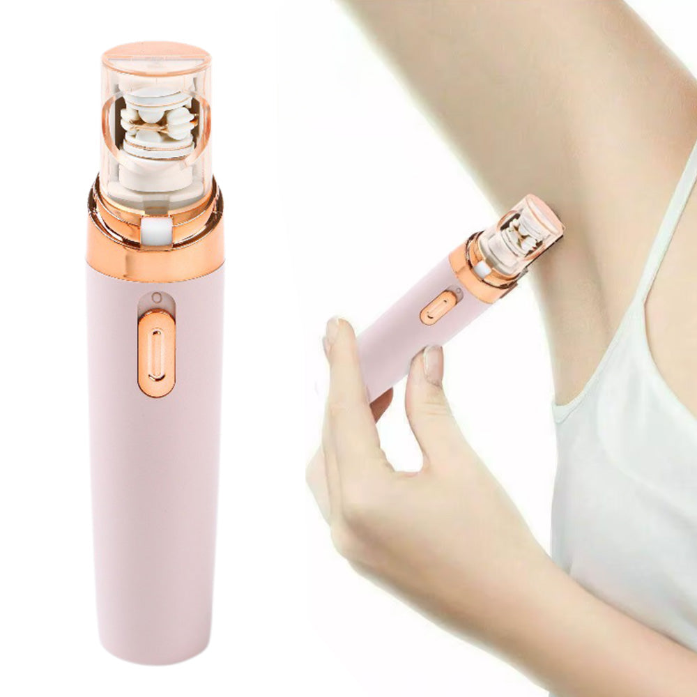Women Face Epilator Mini Wireless Rechargeable Hair Remover For Armpit Hair Leg