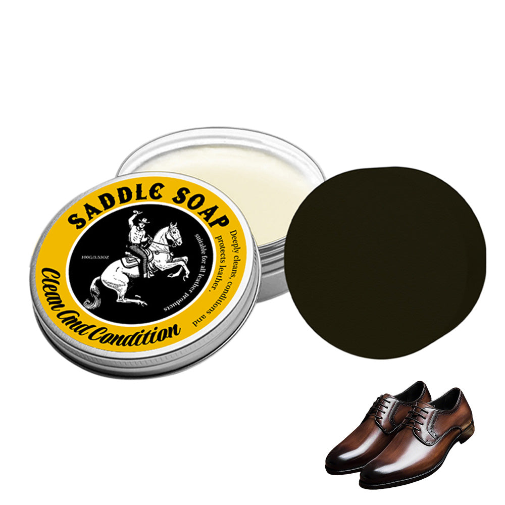 Leather Boot Care Kit Saddle Soap Furniture Salve for Leather Furniture Repair Tool