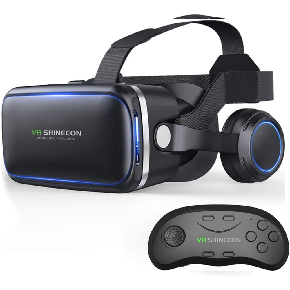 VR Headset for Phone with Remote Controller VR Glasses for iPhone Android Phone