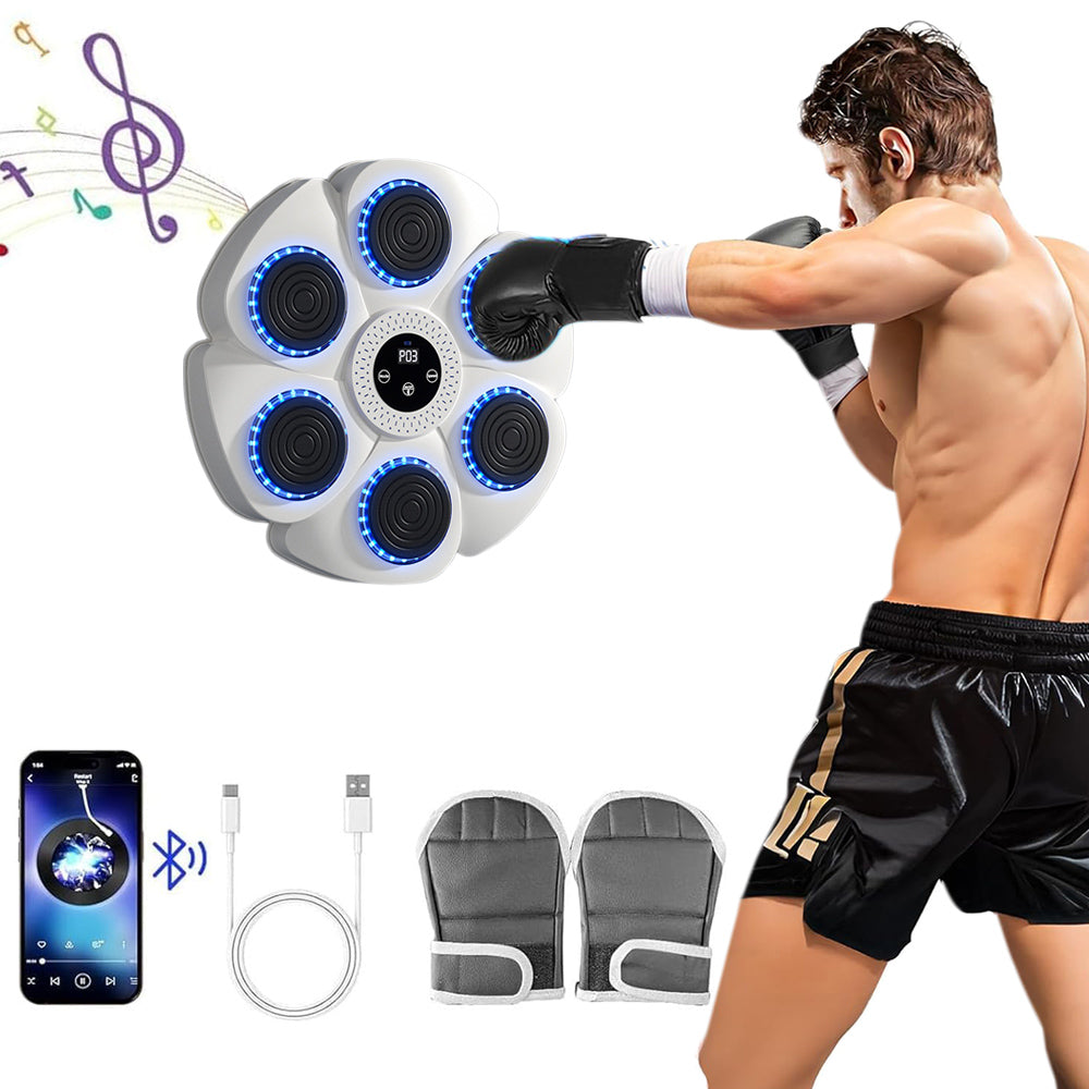 Electronic Punching Box Music Machine Wall Mount Bluetooth Boxing Machine