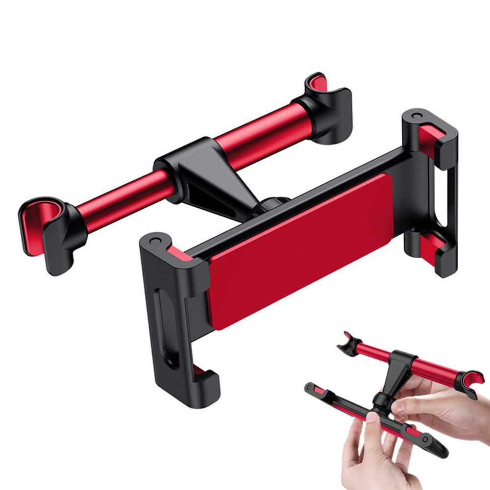 Universal Car Headrest Tablet and Smartphone Holder with 360-Degree Rotation