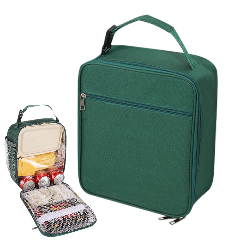 Large Capacity Insulated Lunch Bag Reusable Cooler Tote for Work Travel Picnic