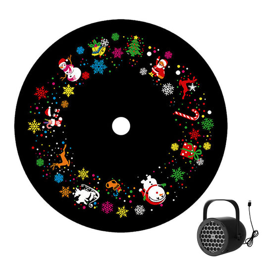 USB LED Christmas Projector Light Indoor Outdoor Holiday Decoration Lamp