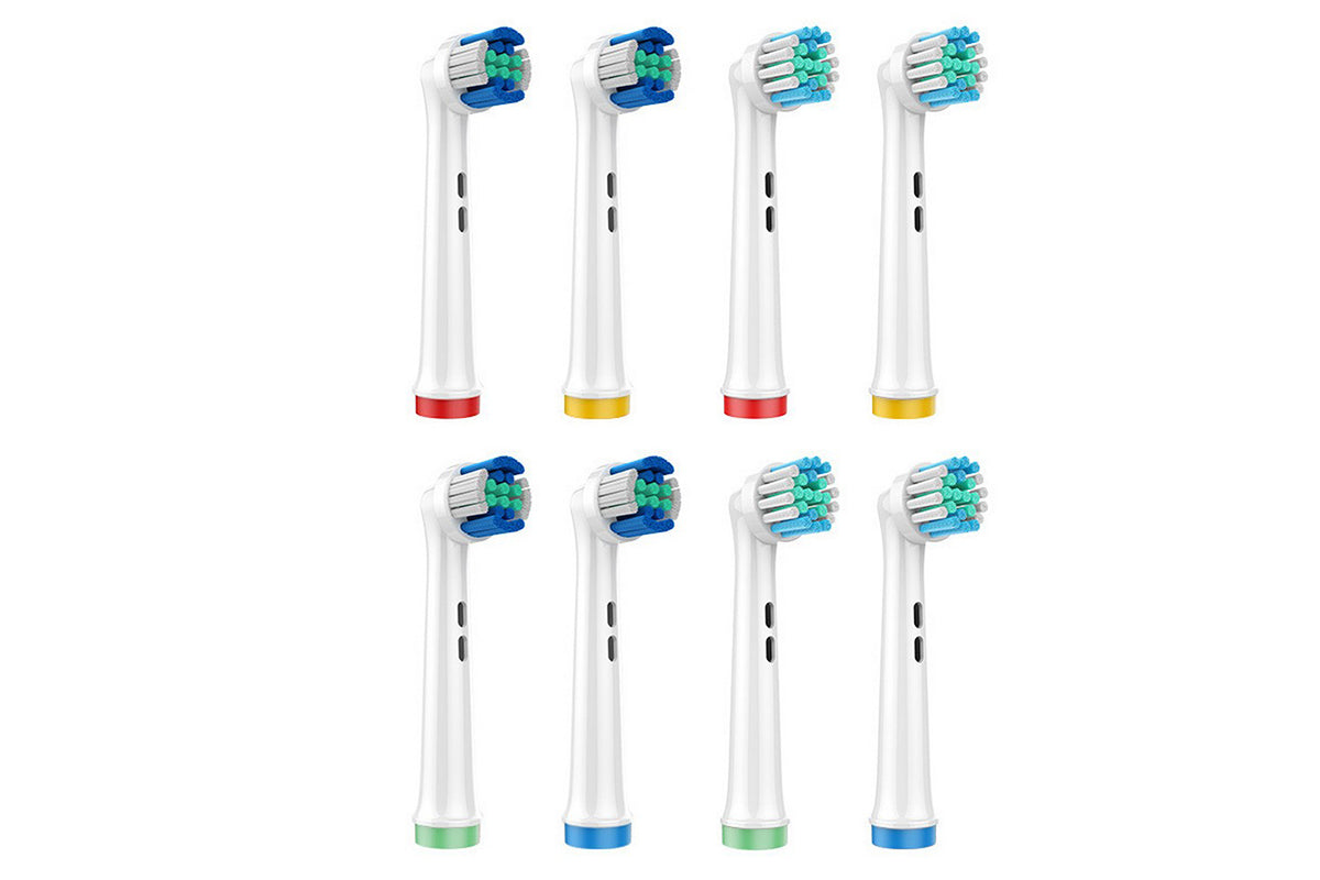 8Pcs Replacement Toothbrush Heads Compatible with Oral B Toothbrush