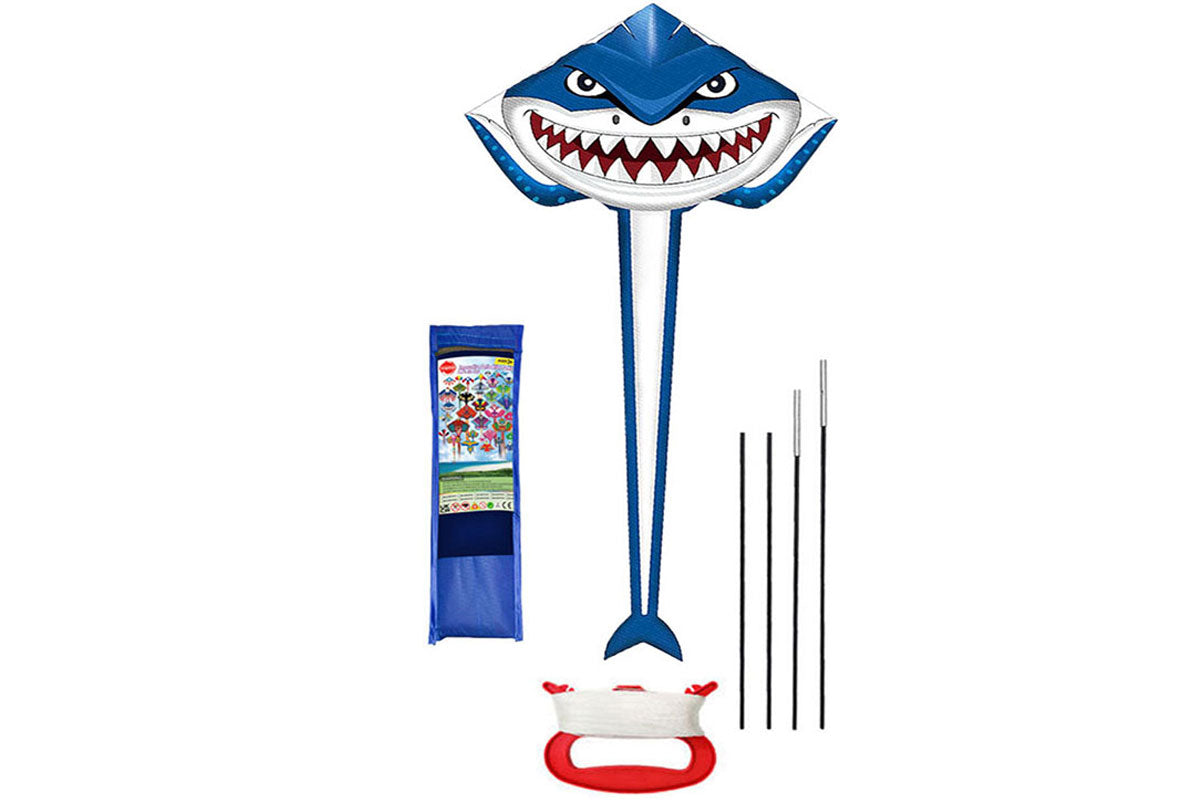 Huge Delta Kite For Kids Beginners Single Line With Tail Beach Kite