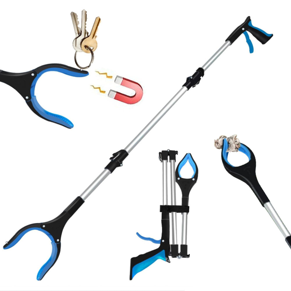 109cm Grabber Reacher Tool Lightweight Reacher Grabber Pickup Tool with Anti-Slip 360 Degrees Rotating Jaw
