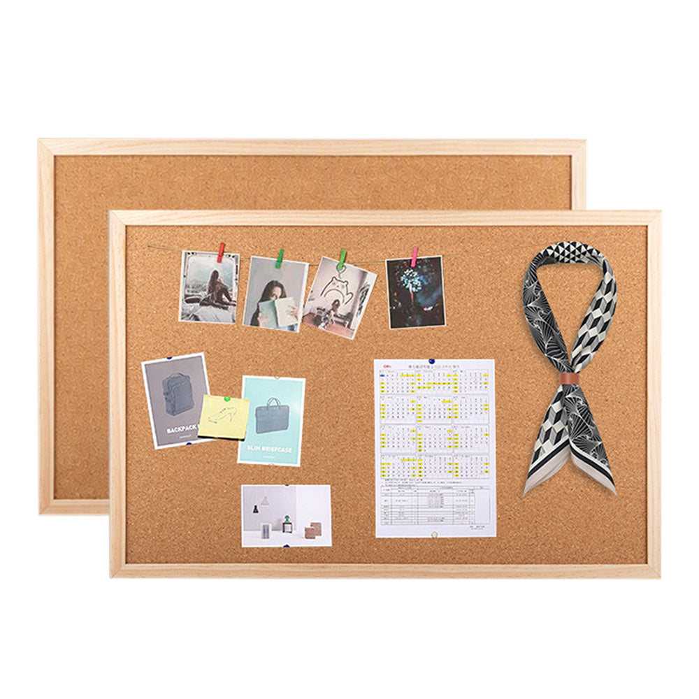 2Pcs Double Sided Hanging Display Message and Photo Boards