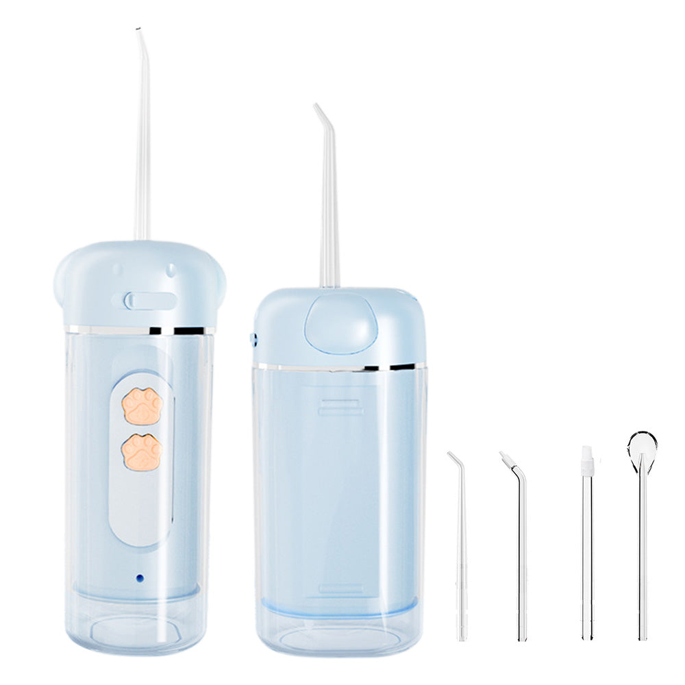 Kids Electric Cordless Water Flosser with Four Nozzles