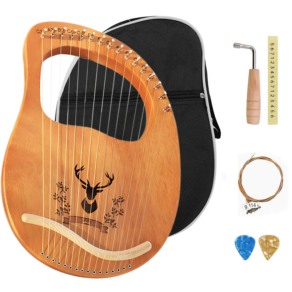 16-Strings Lyre Harp