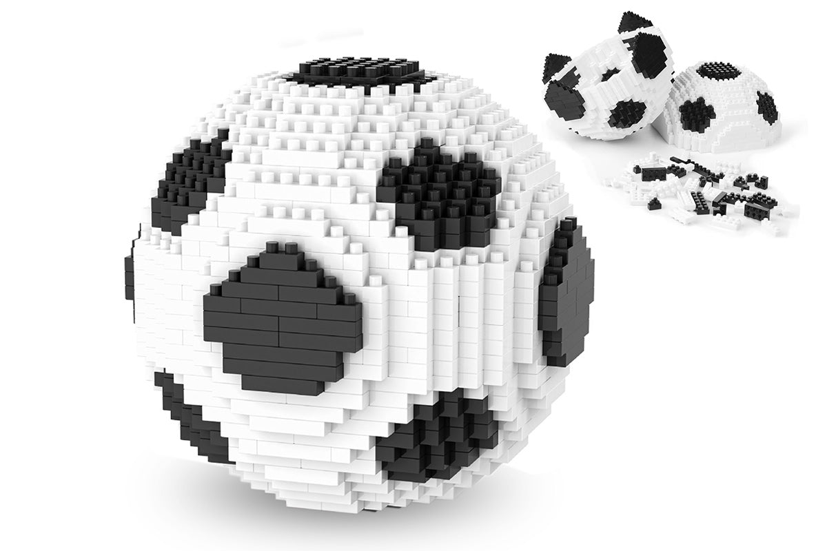 1000pcs Soccer Ball Building Blocks Football Building Blocks Toy Micro Mini Bricks Assembly Toy