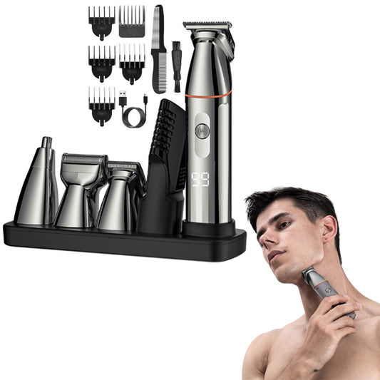 Washable Electric Hair Trimmer Kit For Men