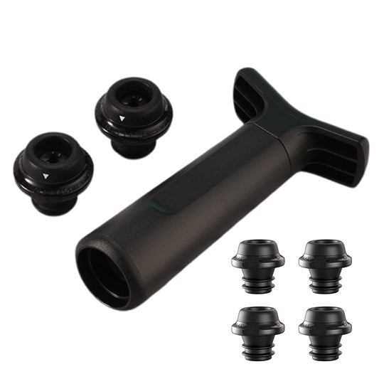 Wine Saver Vacuum Pump with 4 Vacuum Wine Stoppers