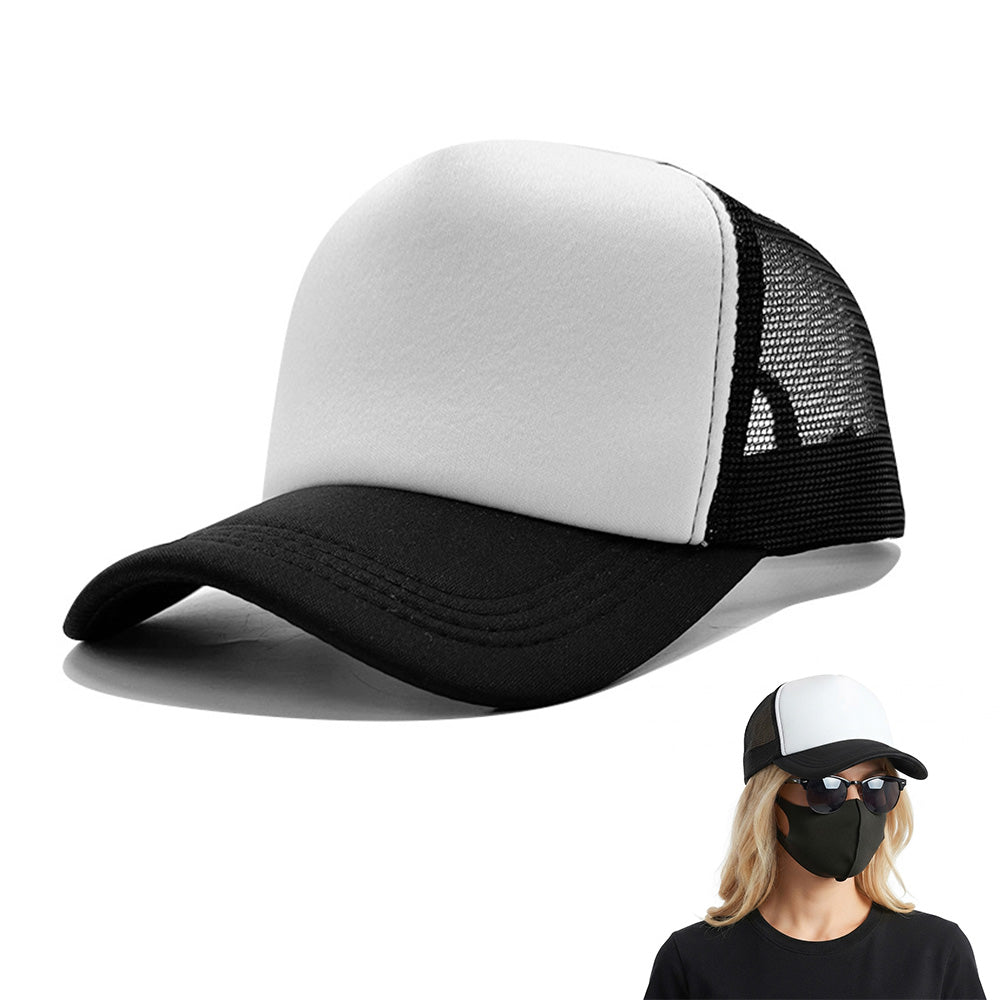Comfortable Adjustable Baseball Cap with Breathable Mesh Trucker Hat for Outdoor