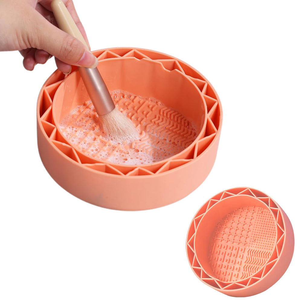 Makeup Brush Cleaning Bowl
