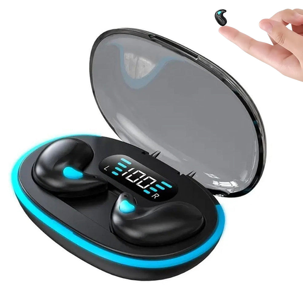 X55 Ultra-Thin Sleep Headphones - Wireless Bluetooth 5.3 Earphones, Side Sleeper Design