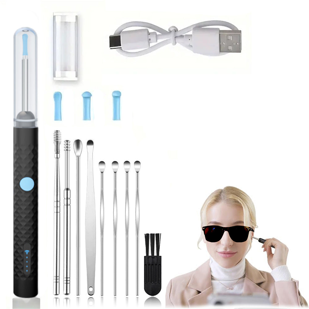 Wireless Visual Ear Wax Removal Kit Ear Otoscope with Lights