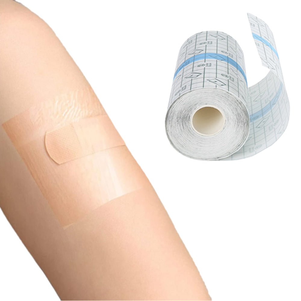 Water-resistant Transparent PU Film Dressing Roll Wound Adhesive Tape Bandage