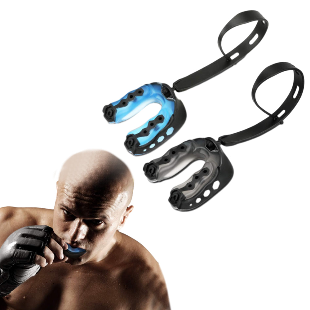 2Pcs EVA Sports Mouth Guards Teeth with Strap