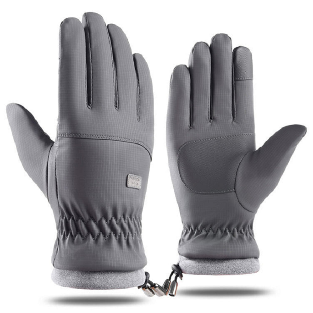 Winter Water Repellent Ski Snow Warm Gloves with Touchscreen Fingers