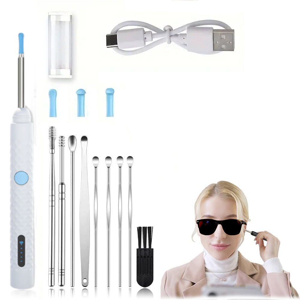 Wireless Visual Ear Wax Removal Kit Ear Otoscope with Lights