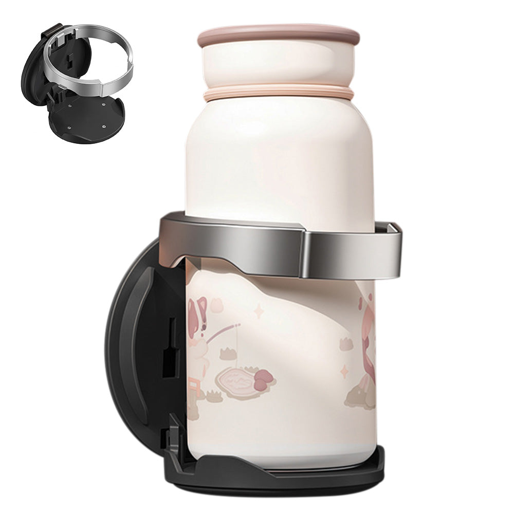 Adjustable Folding Car Door Cup Holder Clip-On Drink Organizer