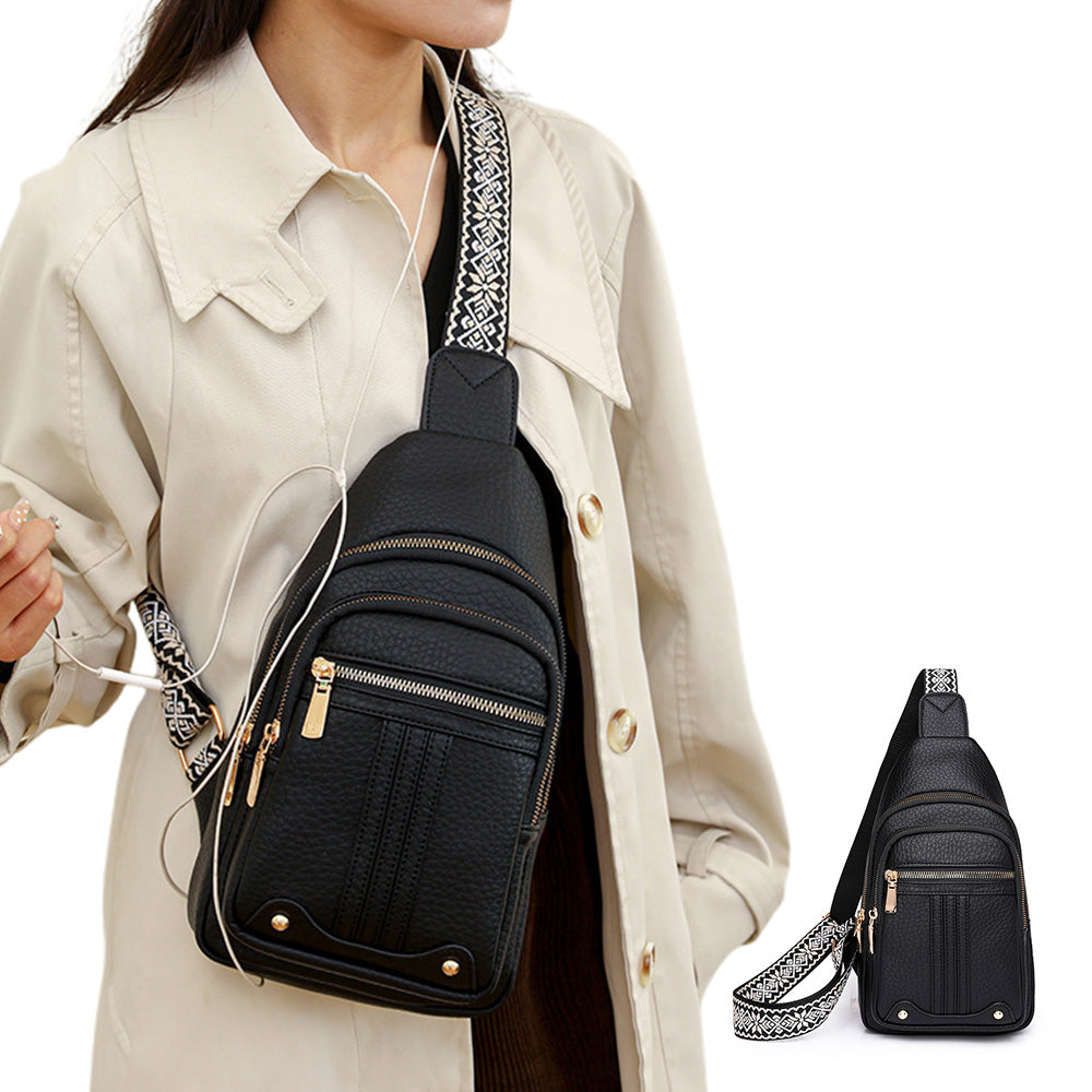 Womens Sling Backpack Anti Theft Crossbody Bags for Outdoors Hiking