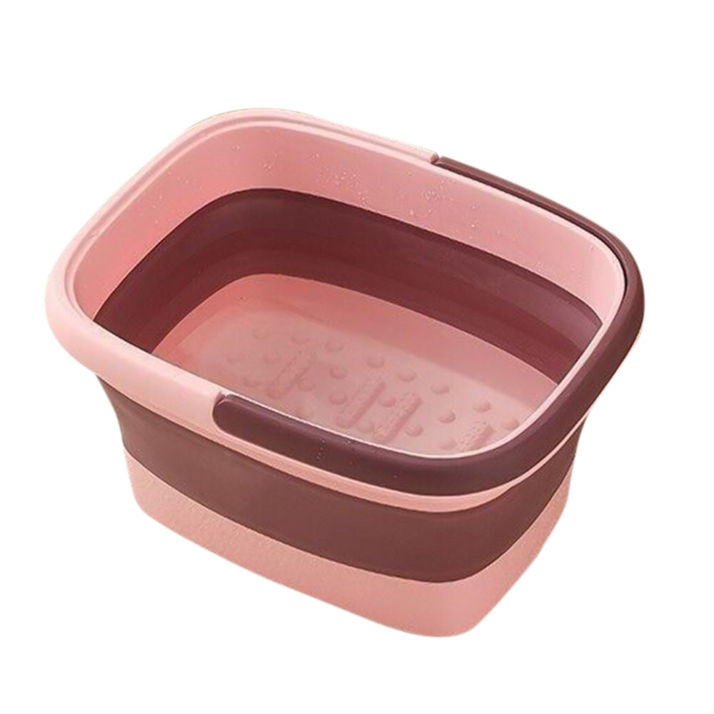 Collapsible Foot Bath Basin for Soaking Feet Foot Tub with Massage Acupoint