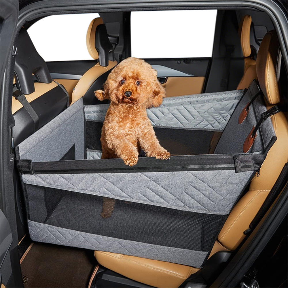 Large Dog Seat Extender for Large Cover Back Seat With Hard Bottom Back Seat