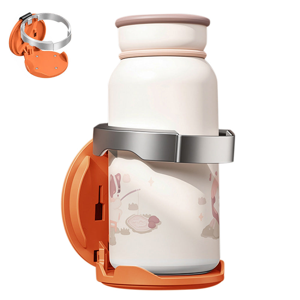 Adjustable Folding Car Door Cup Holder Clip-On Drink Organizer