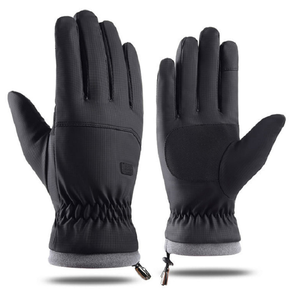 Winter Water Repellent Ski Snow Warm Gloves with Touchscreen Fingers