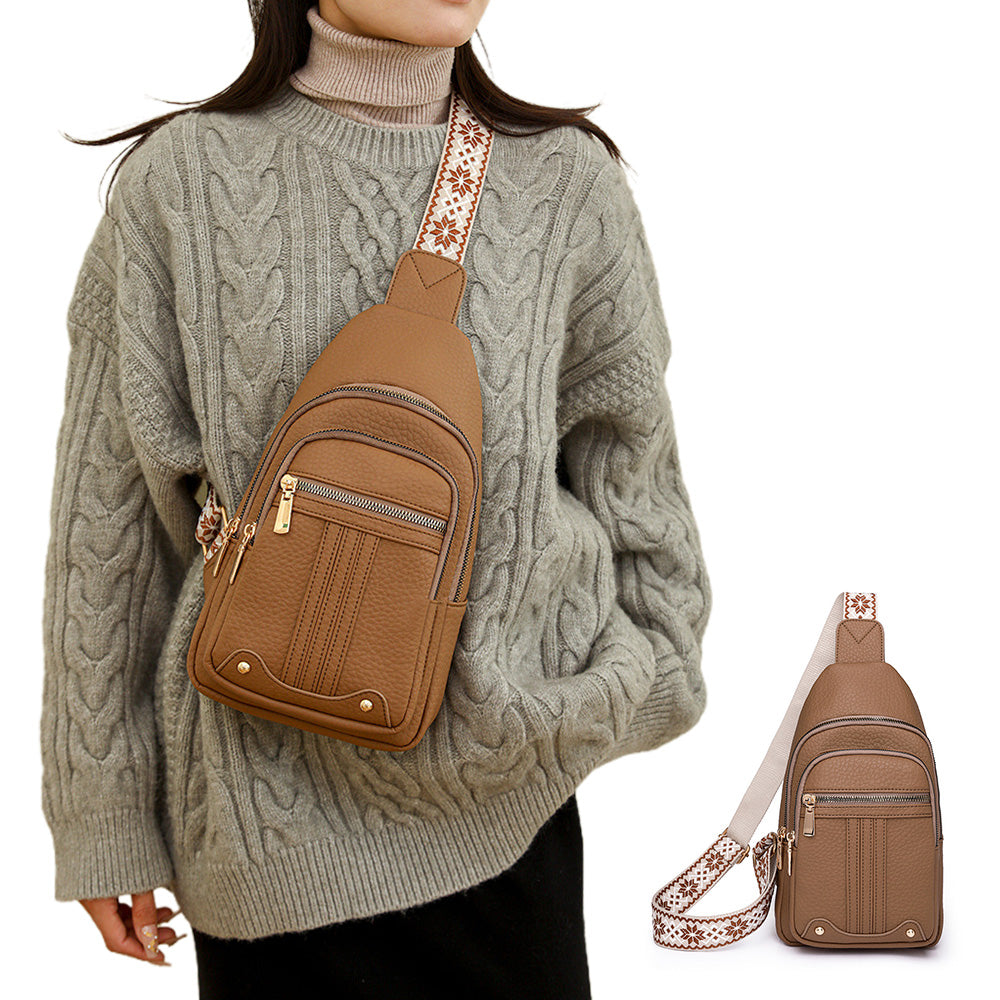 Womens Sling Backpack Anti Theft Crossbody Bags for Outdoors Hiking