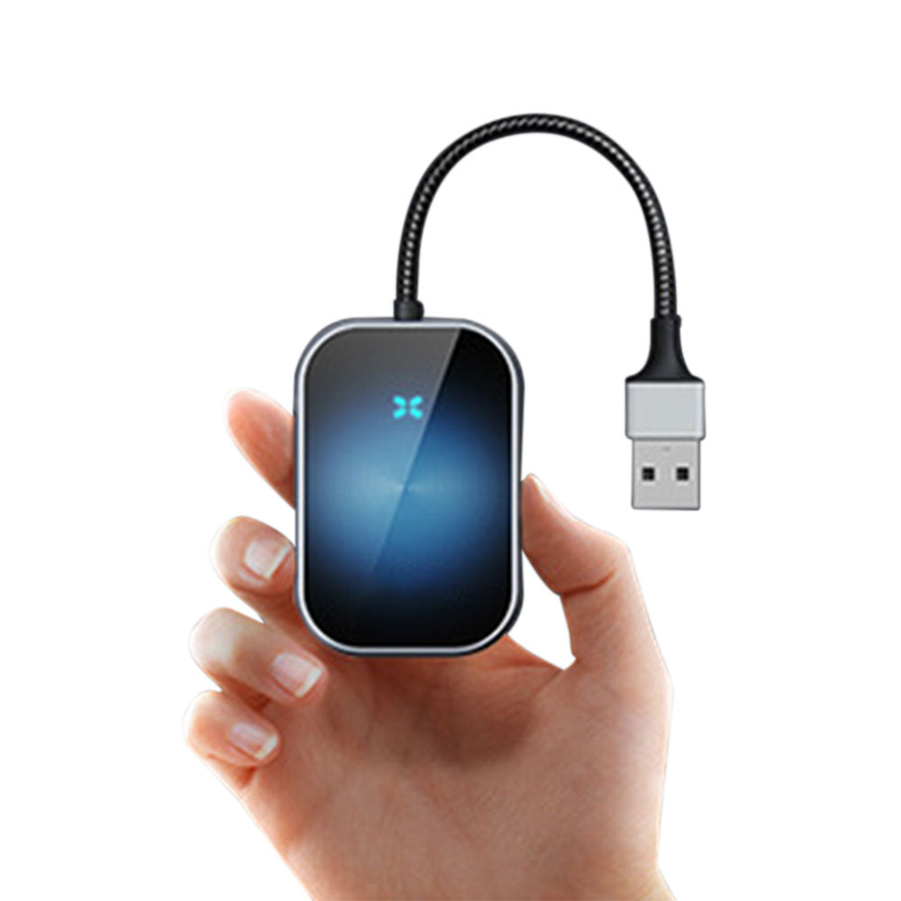 2 in 1 Wireless CarPlay Adapter USB Bluetooth Dongle for iPhone Android Auto