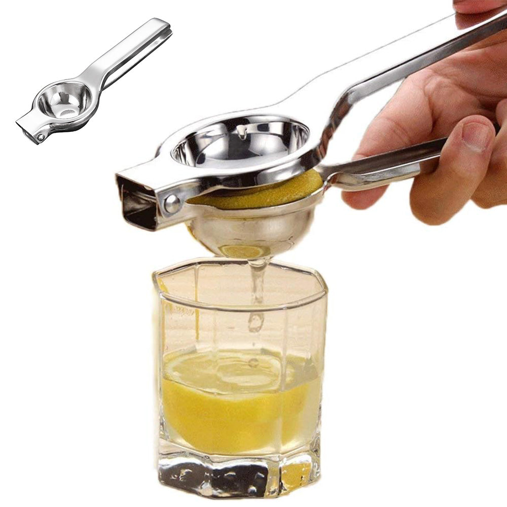 Lemon Squeezers Juicer Manual Press Stainless Steel Lime Citrus Fruit Extractor