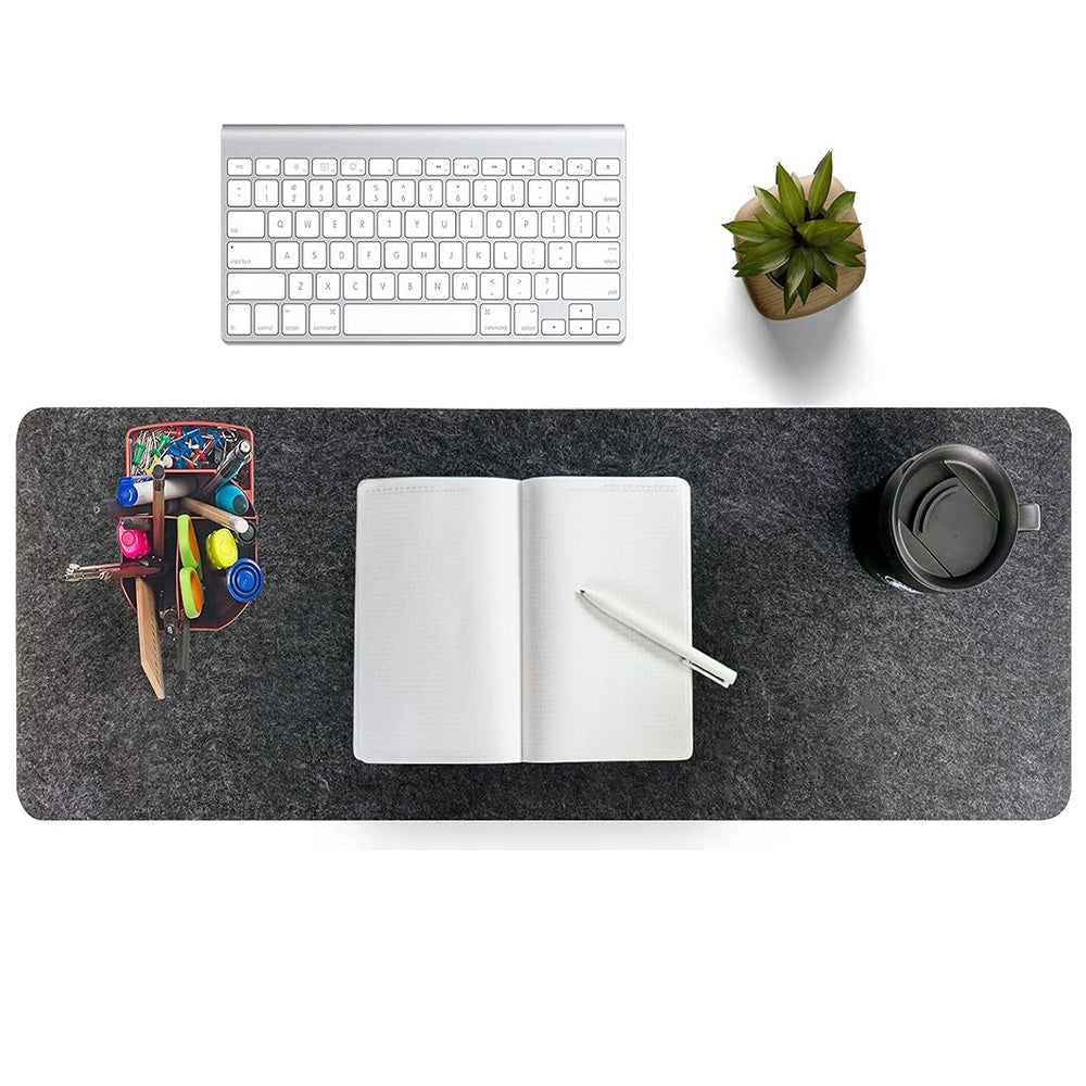 Non Slip Felt Desk Mat Mouse Pad for Office Home Desk Protector