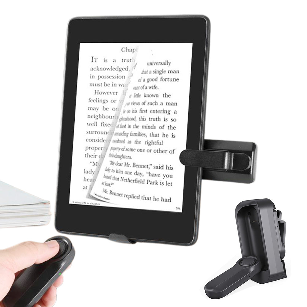 Remote Control Page Turner for Kindle and Stand Accessories for Kindle Reading