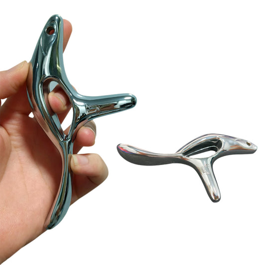 Zinc Alloy Triangle Massage Tool for Acupressure Gua Sha