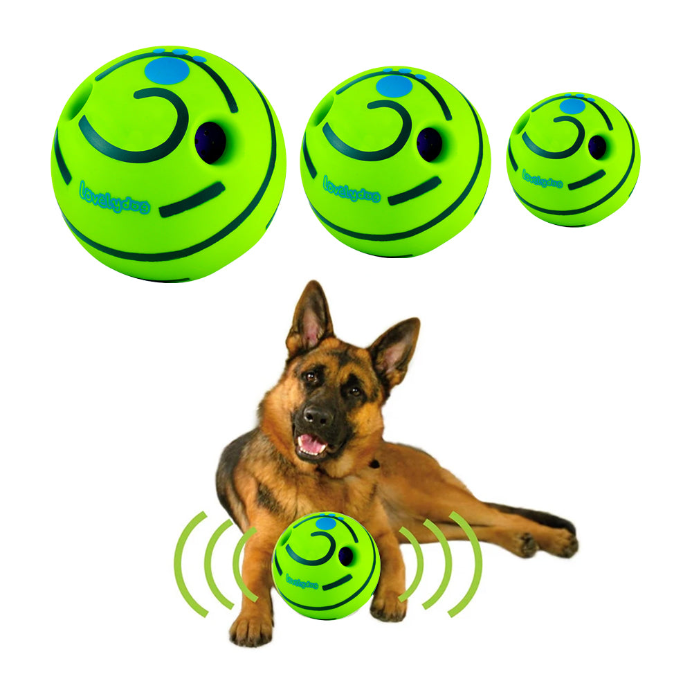 Wobble Wag Giggle Dog Ball Interactive Dog Toy Ball