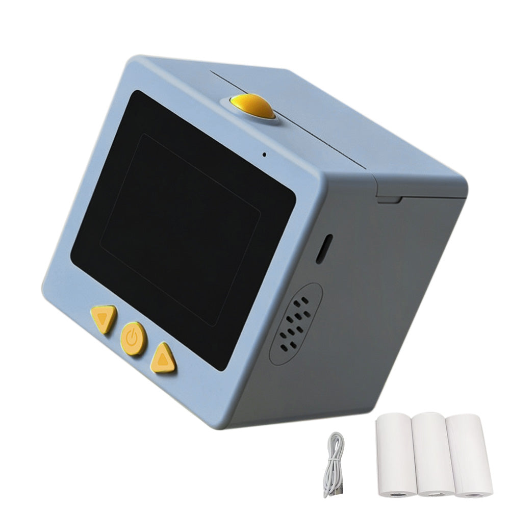 AI Voice Thermal Mini Inkless Sticker Printer with 24inch Screen