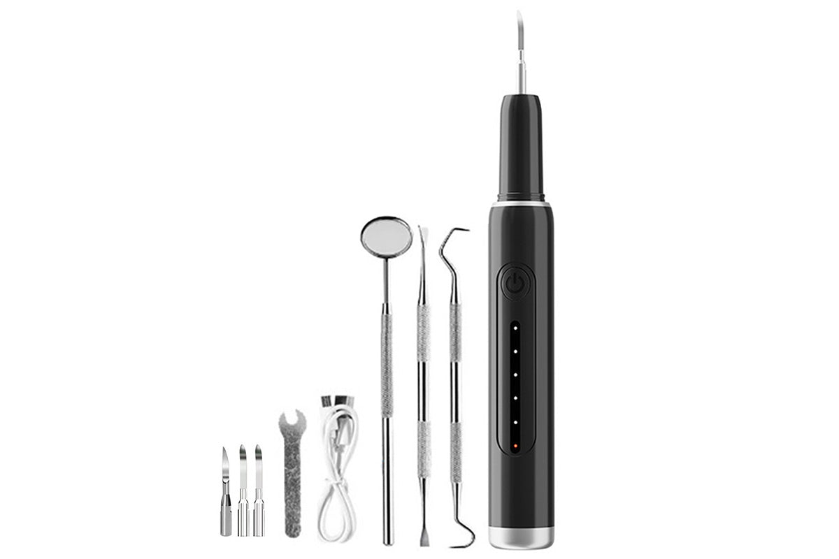 Ultrasonic Dental Cleaner Smart Tartar Remover with UV Care and 5 Cleaning Modes