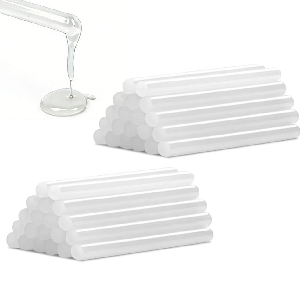 2X 20 Pcs Hot Melt Glue Sticks 11mmx200mm Full Size Clear Lot Clear Adhesive for Crafts