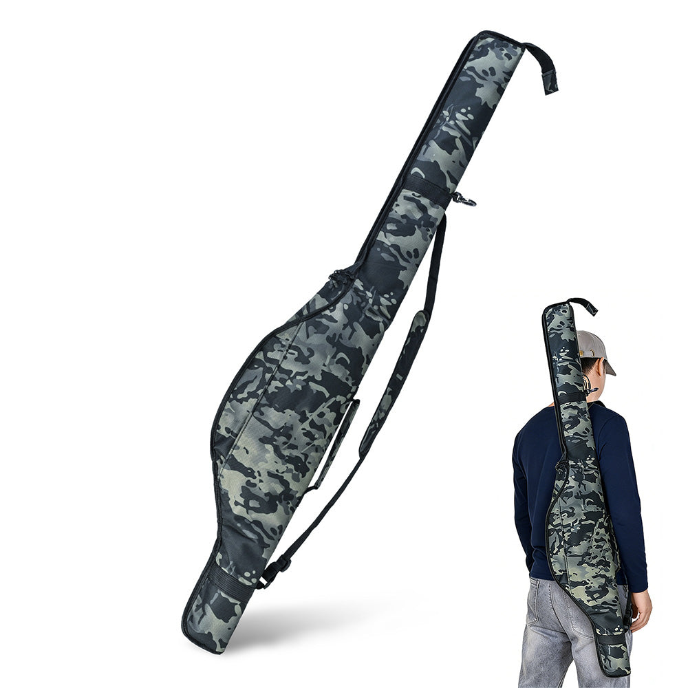 Camouflage Single Shoulder Fishing Rod Bag