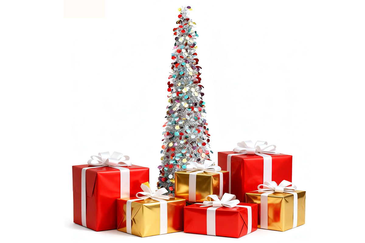 5FT Foldable Christmas Tree Pop Up Design with Stand