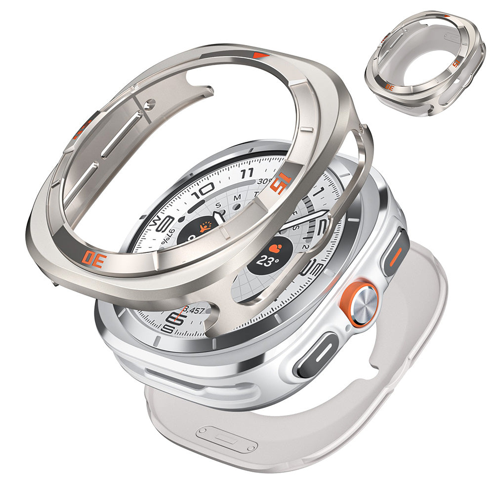 Full Cover Case and Glass Protector for Samsung Galaxy Watch Ultra 47mm